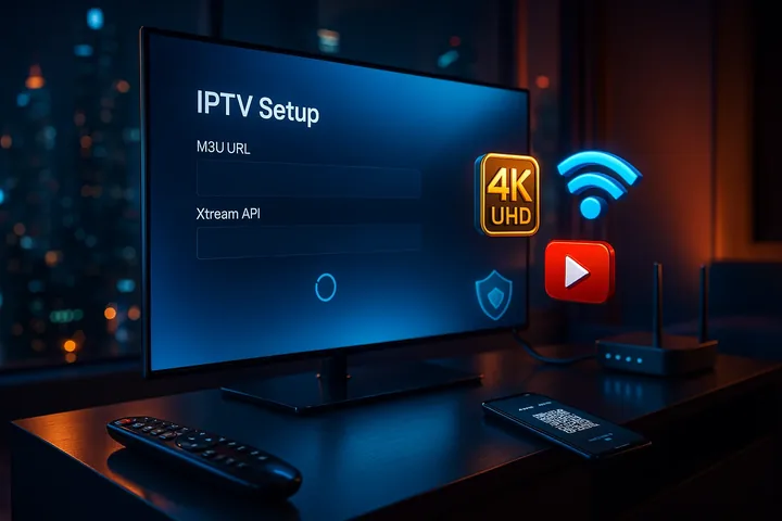 IPTV op LG TV installeren: webOS, speler en afspeellijst