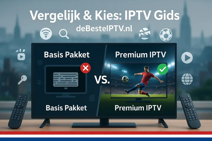 IPTV vergelijken: looptijd, schermen en totale kosten