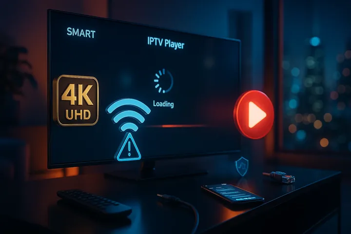 IPTV werkt niet? Controleer app, account en zenderlijst